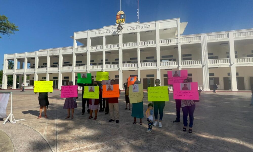 Chetumal protesta personas desaparecidas