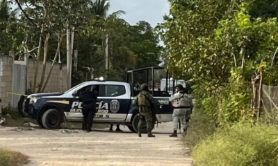 Encuentran dos cuerpos manitadaos en Cancún