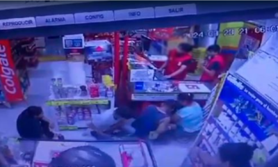 Violento asalto en Cancún queda registrado en video