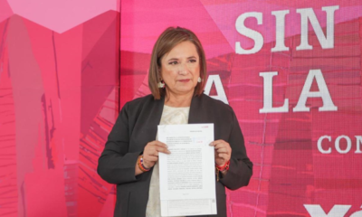 Xóchitl Gálvez presenta denuncia por corrupción contra hijos de AMLO