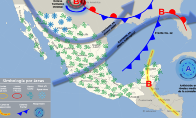 Rachas de viento fuerte para Quintana Roo