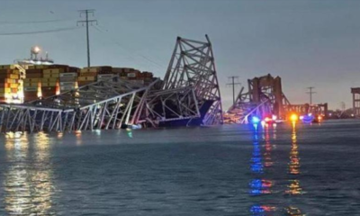 Dos mexicanos desaparecidos y uno herido en colapso del puente Baltimore