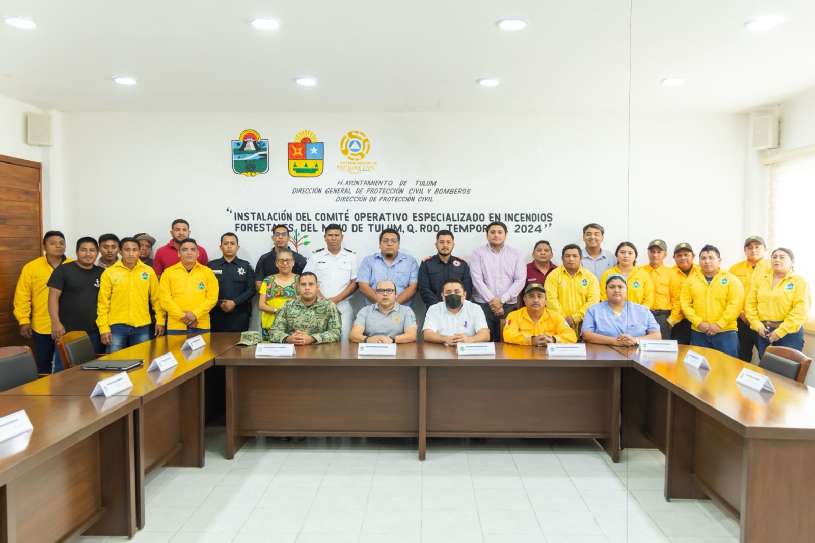 Instalan Comité Especializado de Incendios Forestales en Tulum