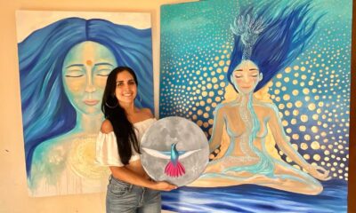 Exposición pictórica “Raíz Azul” en Cozumel