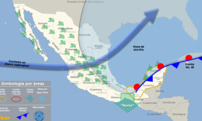 Lluvias para la Península de Yucatán