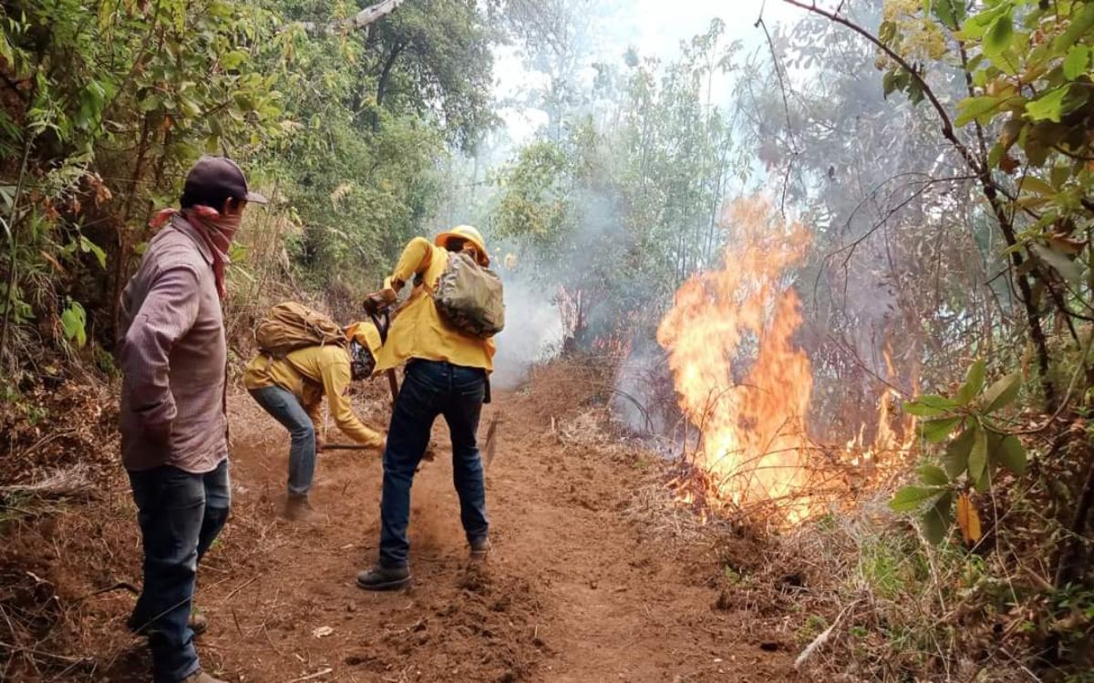 Suben a 126 los incendios activos en México