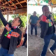 Félix Salgado, bailando en campaña