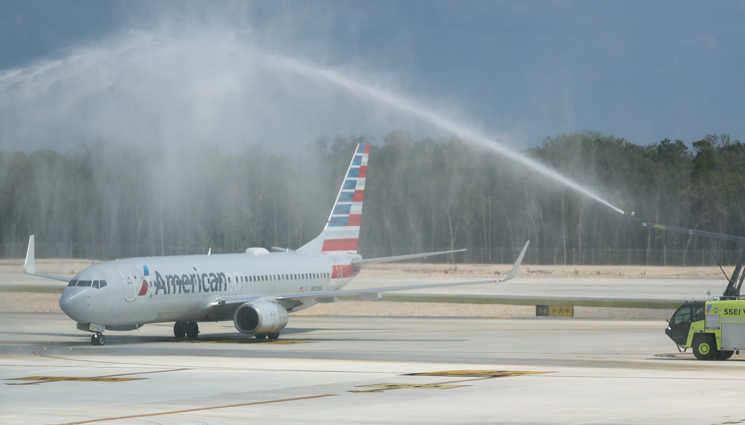 Aeropuerto de Tulum recibe por primera vez vuelos internacionales