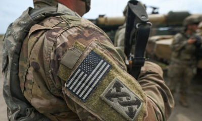 Soldado estadounidense durante una sesión de entrenamiento. Artur Widak / NurPhoto / Gettyimages.ru