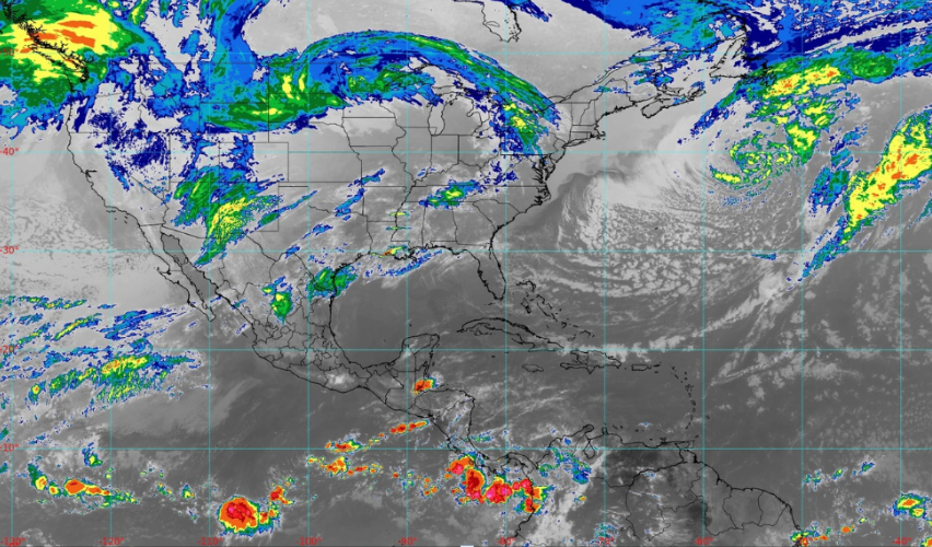 Lluvias y ambiente caluroso para Quintana Roo