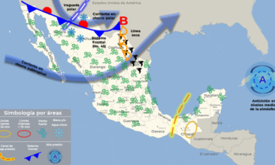 Rachas de viento y ambiente caluroso para Quintana Roo