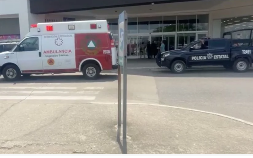 Balacera en plaza de Tabasco