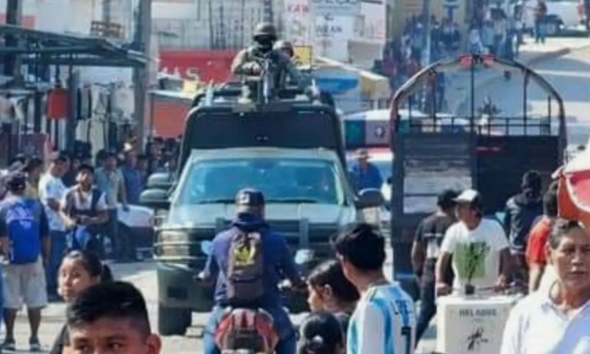 Reportan enfrentamiento al interior de Mercado público en Ocosingo, Chiapas