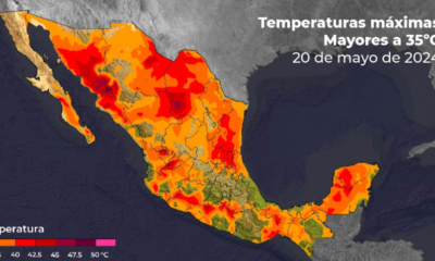 Altas temperaturas se esperan en 13 estados del país