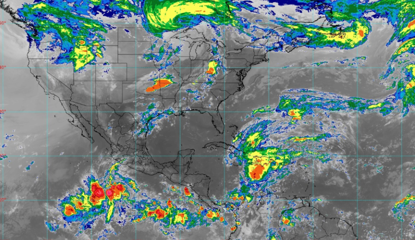 Lluvias y altas temperaturas en gran parte del país