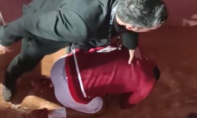 Djokovic es impactado por una botella tras un partido en Roma