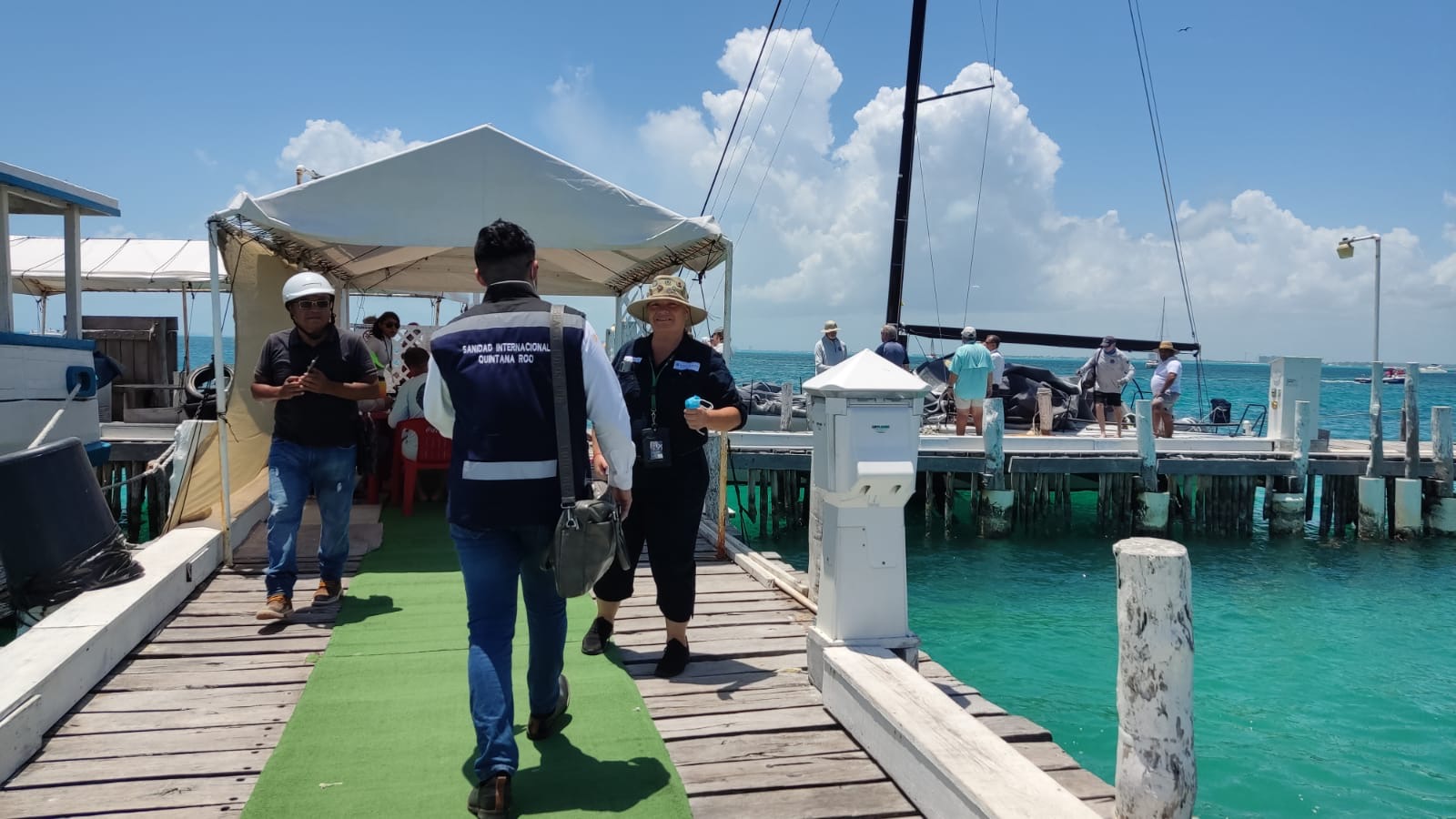 Fortalecen Sanidad Internacional en los puntos de entrada a Quintana Roo