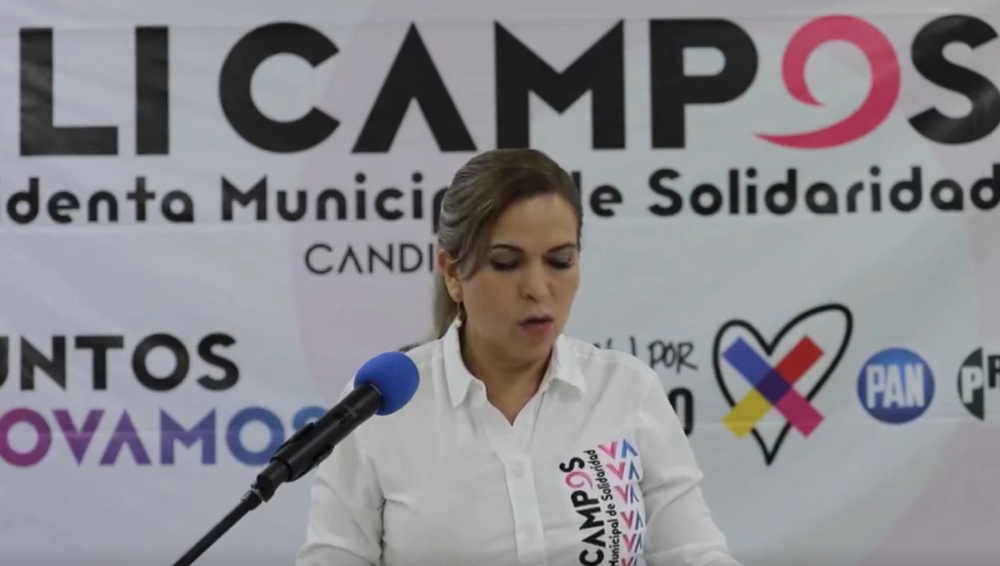 Lili Campos se declara lista para el debate 