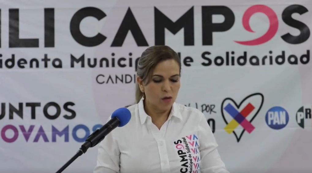 Lili Campos se declara lista para el debate 