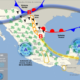 Ambiente caluroso y lluvias en gran parte del país