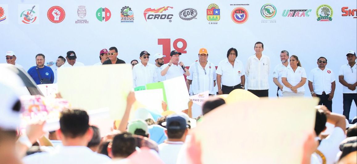 Firman sindicatos pacto de unidad obrera en Quintana Roo