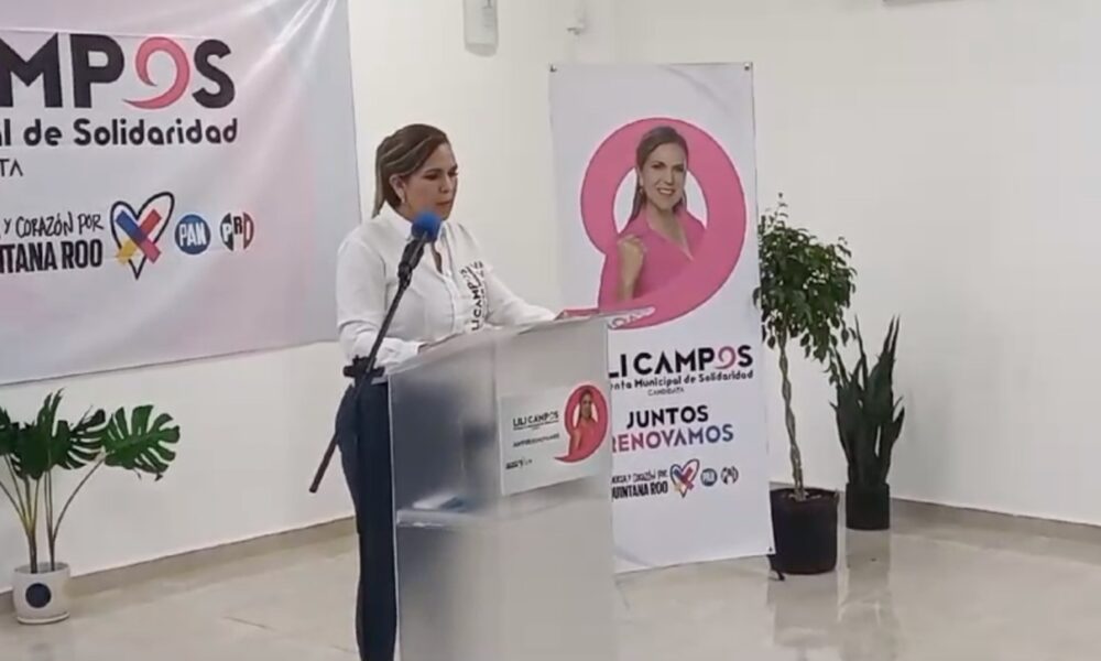 Lili Campos consolidará  la renovación del Centro de Playa del Carmen