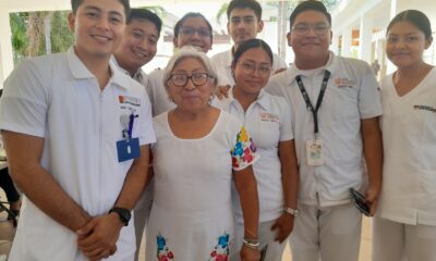 Reconocen labor del personal de enfermería en Playa del Carmen