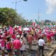 Cancún se suma a la “Marea Rosa”; participan 2 mil personas