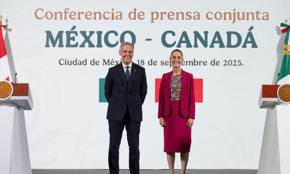Sheinbaum y Carney refuerzan relación con plan estratégico integral