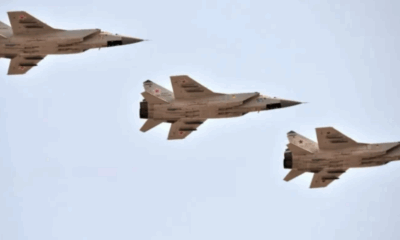 Tres cazas rusos invaden espacio aéreo de Estonia