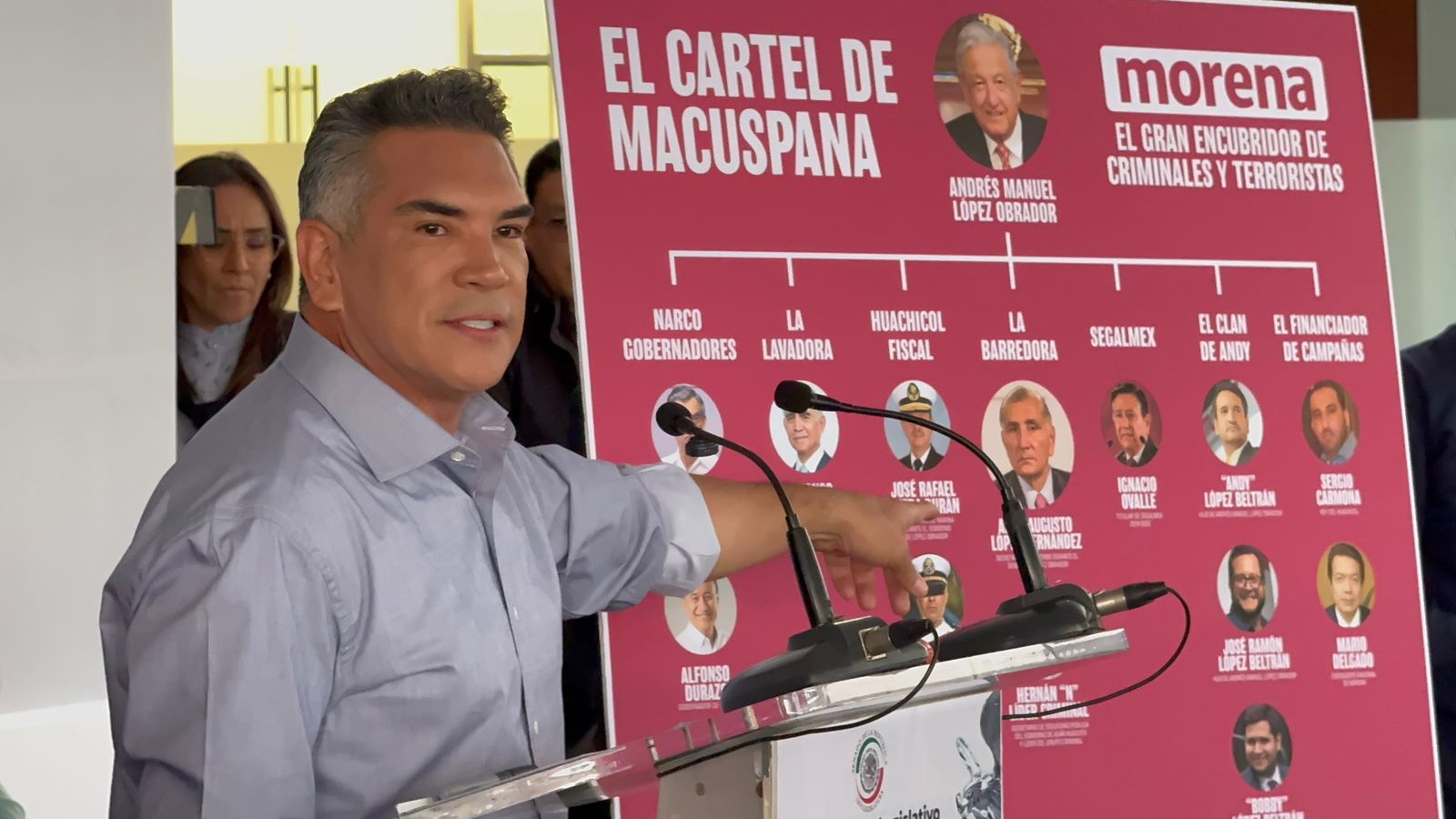 ALITO” DENUNCIA A ADÁN AUGUSTO