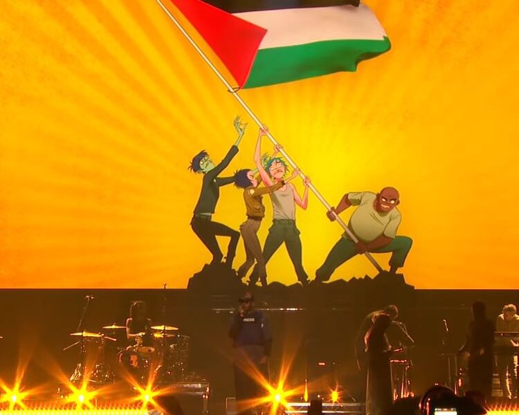 Gorillaz apoya públicamente a Palestina