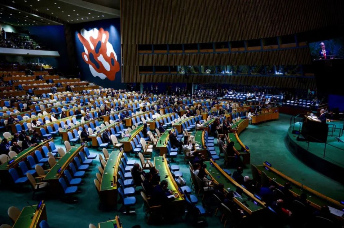protesta internacional contra Netanyahu en la ONU