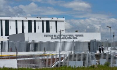 Ya se encuentra en el penal del Altiplano, en Almoloya de Juárez.