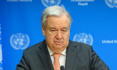 Guterres exige alto al fuego y solución de dos Estados en Gaza