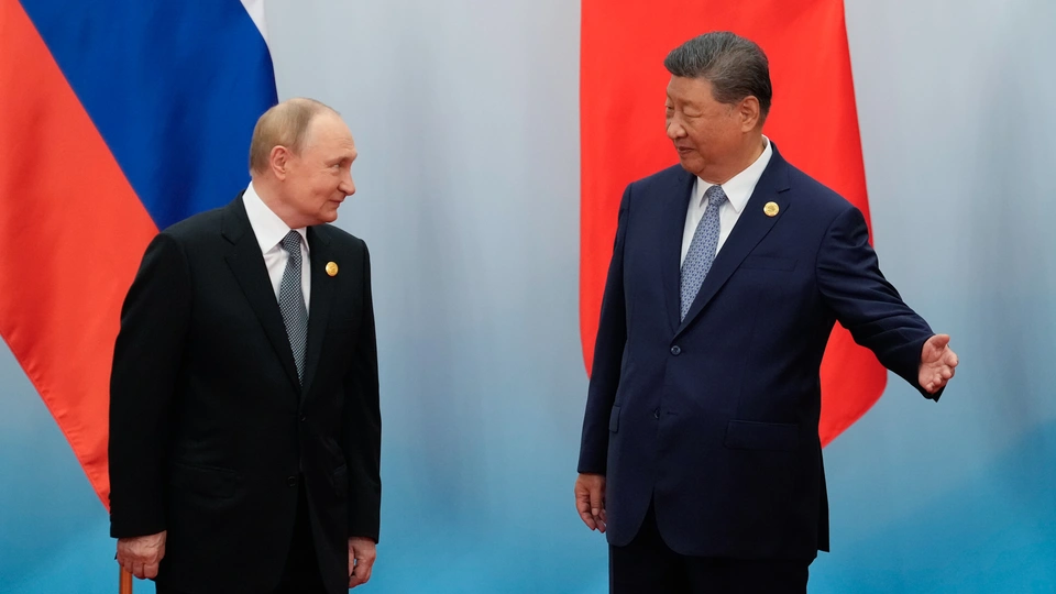 Vladimir Putin y Xi Jinping