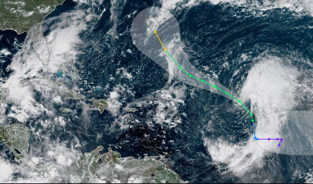 tormenta tropical Gabrielle