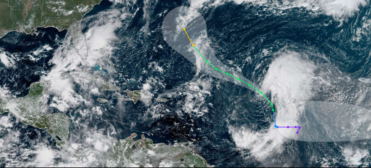 tormenta tropical Gabrielle