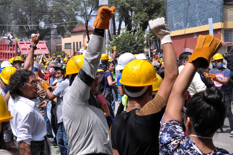 La solidaridad como herencia de las peores catástrofes de México.