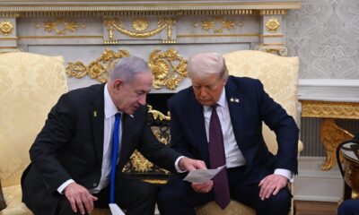 Trump y Netanyahu presentaron un plan de paz para Gaza que incluye alto al fuego y liberación de rehenes, pero sin consultar a Hamas ni a la Autoridad Palestina.