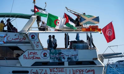 Israel intercepta flotilla con ayuda humanitaria
