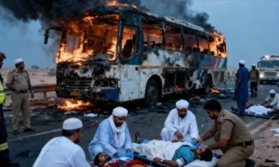 Accidente Autobús peregrinos Arabia