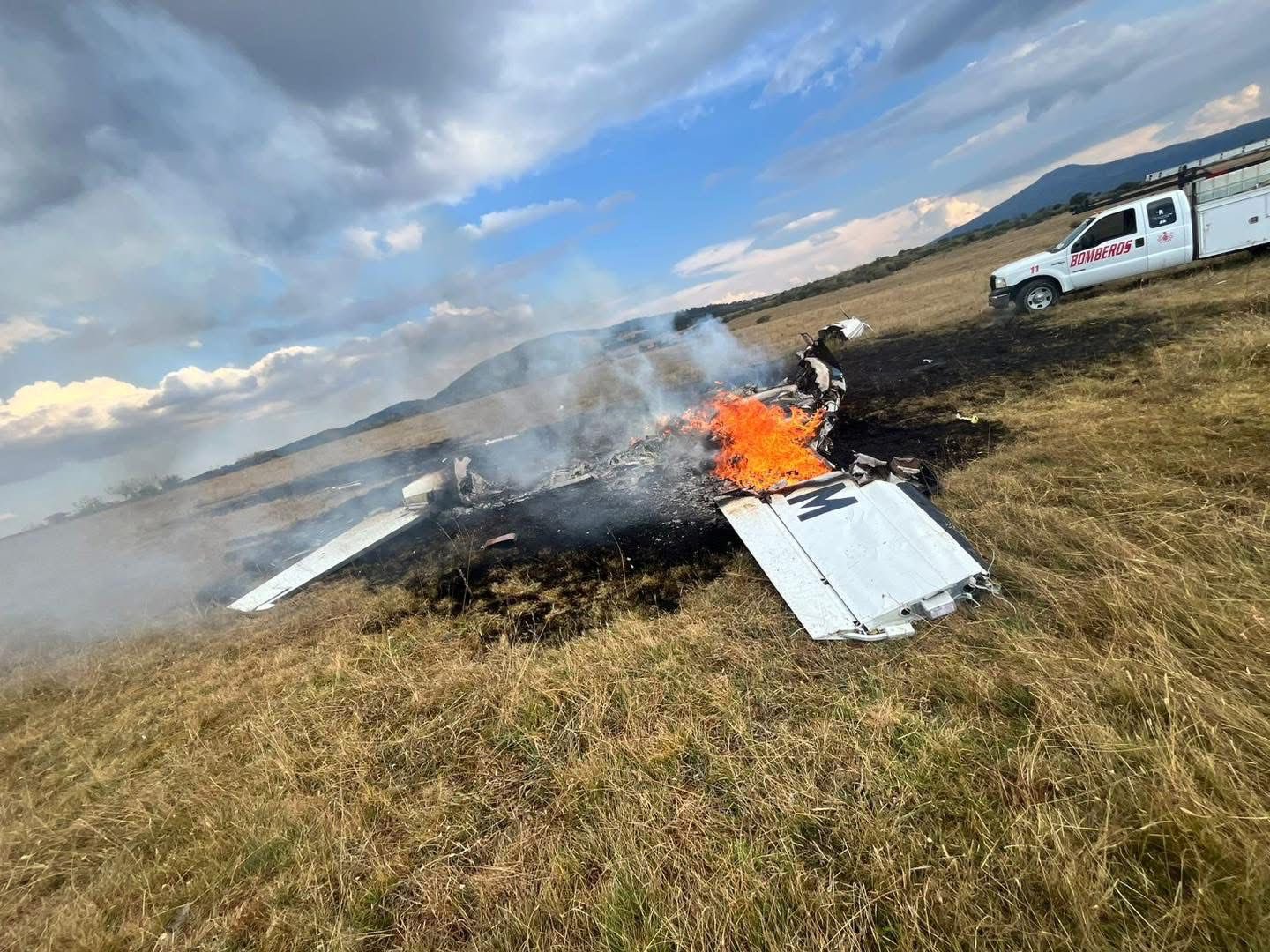 Avioneta se desploma hoy en Purépero, Michoacán