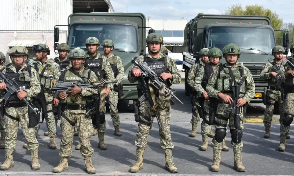 Más de diez mil soldados toman las calles tras el crimen en Uruapan