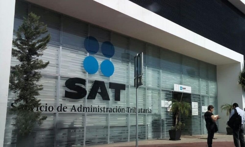 Fachada de los nuevos módulos del SAT en Tulum y Tekax abiertos para atención fiscal.