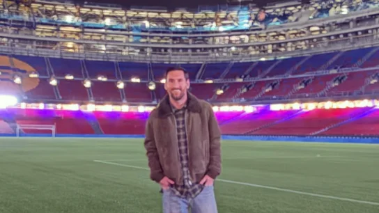 Leo Messi regresa al Camp Nou