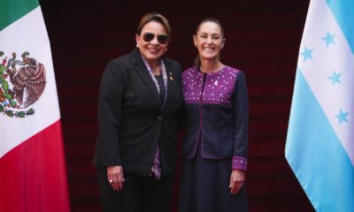 Encuentro de Sheinbaum y Xiomara Castro