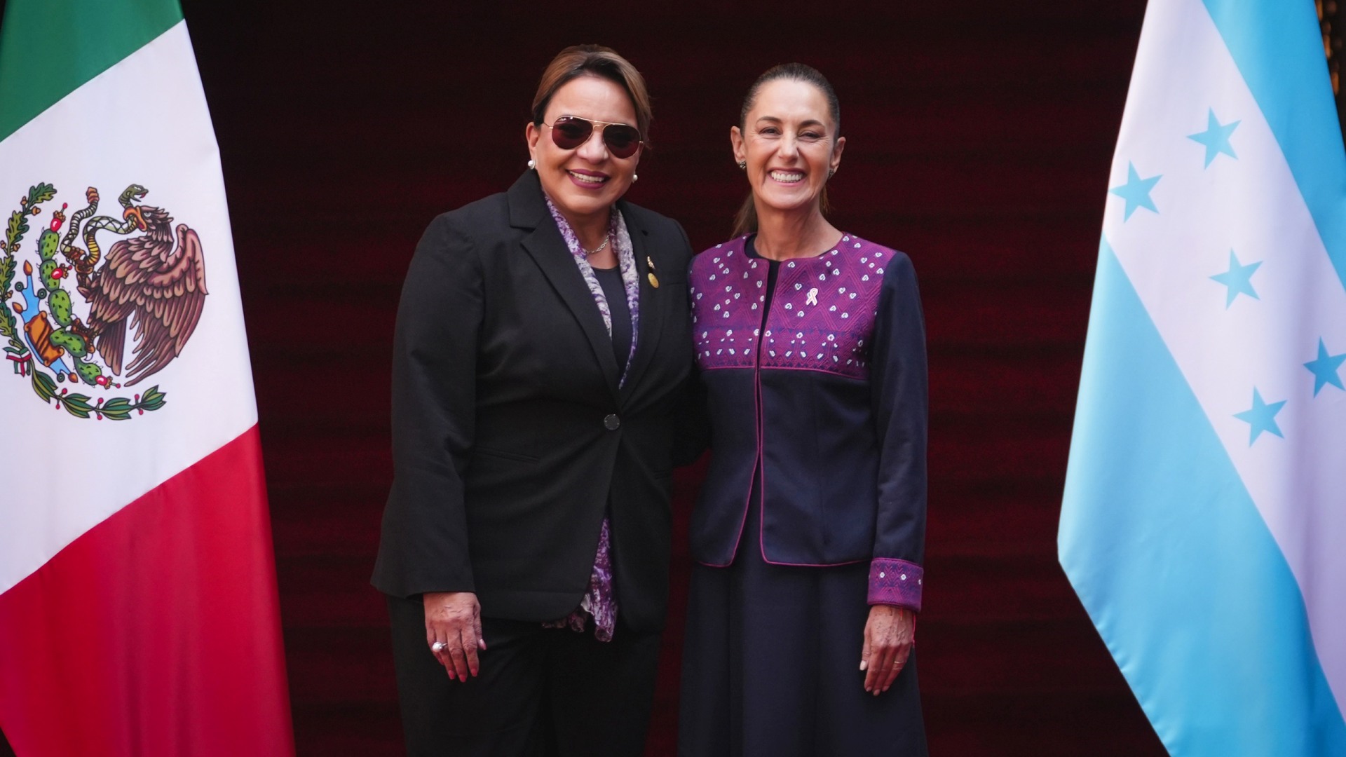 Encuentro de Sheinbaum y Xiomara Castro