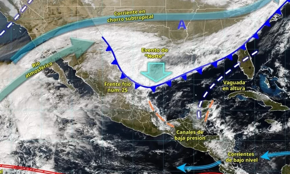 clima adverso en Año Nuevo