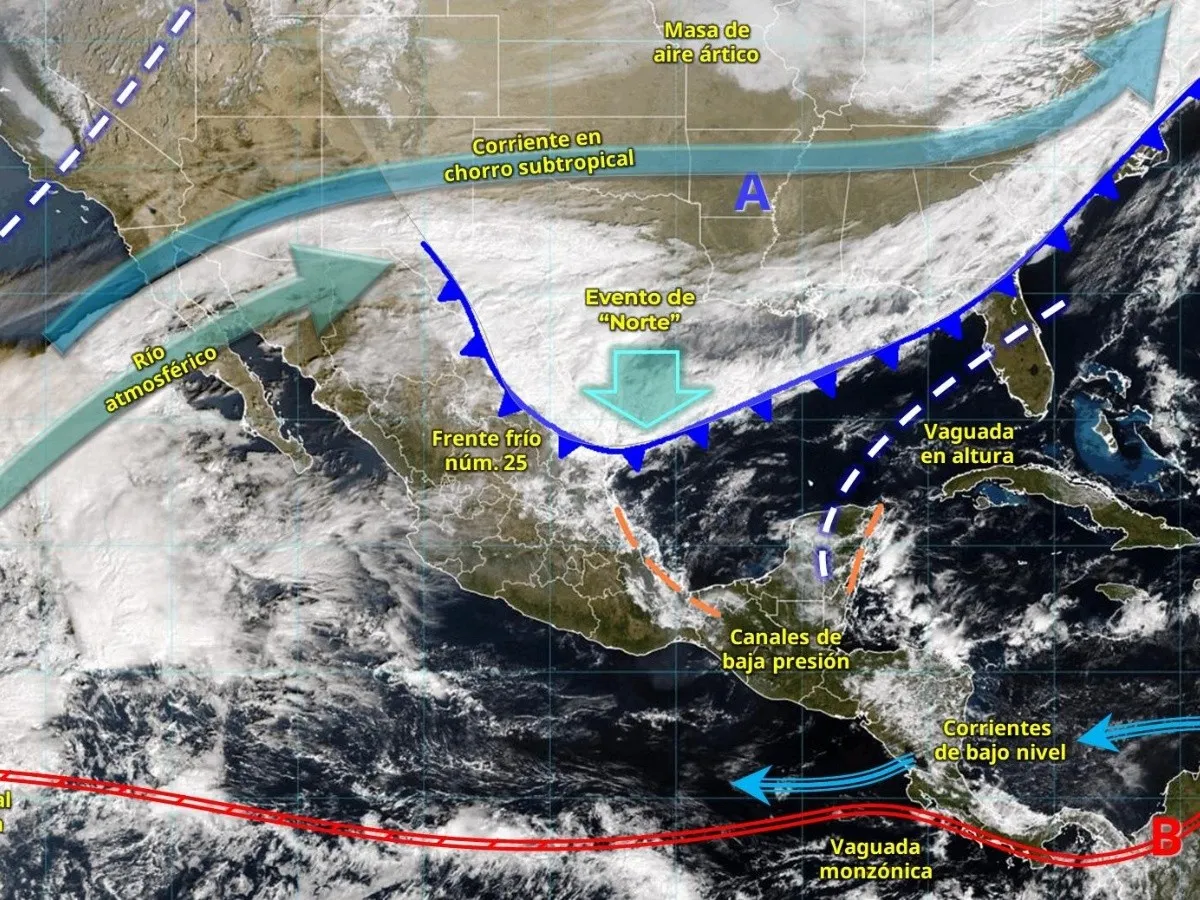 clima adverso en Año Nuevo